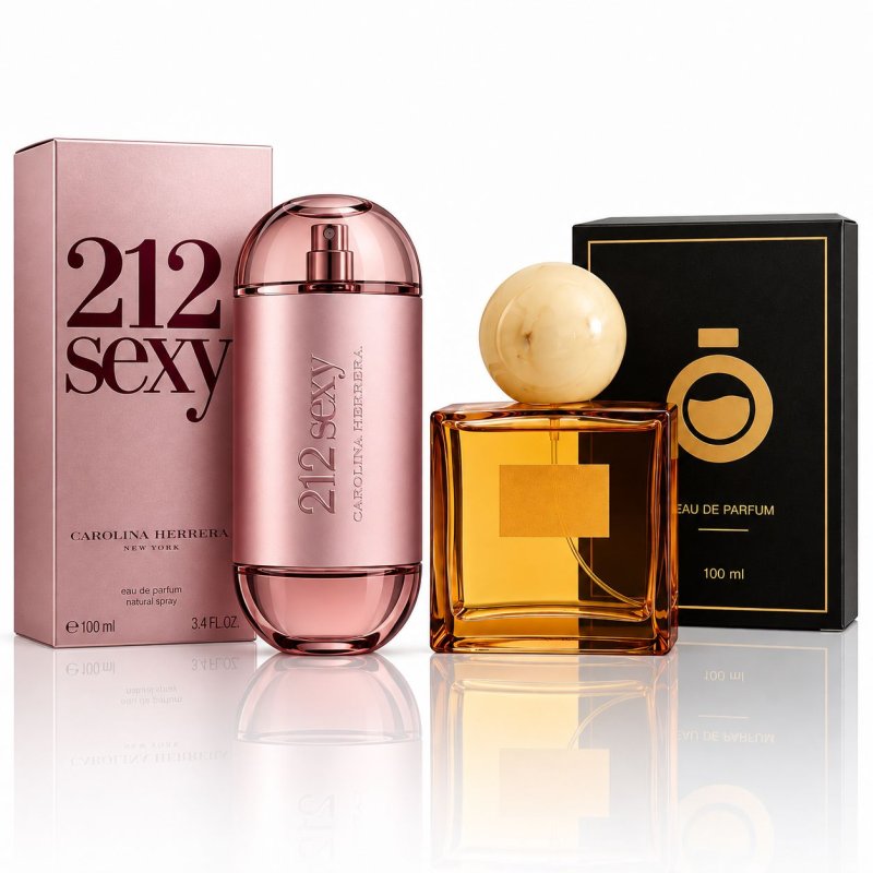 212 SEXY / Carolina Herrera gold parfem